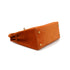 HERMES KELLY 25 SELLIER ORANGE DOBLIS HAND SHOULDER BAG K18 GOLD HARDWARE 90341905