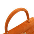 HERMES KELLY 25 SELLIER ORANGE DOBLIS HAND SHOULDER BAG K18 GOLD HARDWARE 90341905