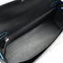 HERMES KELLY 25 SELLIER TRICOLOR BLACK ARDOISE BLEU HYDRA VEAU EPSOM HAND SHOULDER BAG 2024 W STAMP PALLADIUM HARDWARE 90340159