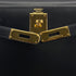 HERMES KELLY 28 BLACK BOXCALF HAND BAG 1996 CIRCLE Z GOLD HARDWARE 90324744