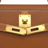 HERMES KELLY 28 COURCHEVEL GOLD HAND SHOULDER BAG 1996 CIRCLE Z GOLD HARDWARE 90335777