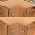 HERMES KELLY 28 SELLIER NATUREL COUCHEVEL HAND SHOULDER BAG 1994 CIRCLE X GOLD HARDWARE 90339215