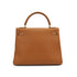 HERMES KELLY 28 RETORNE GOLD VEAU GULLIVER HAND SHOULDER BAG 1993 CIRCLE W GOLD HARDWARE 90331932