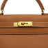 HERMES KELLY 28 RETORNE GOLD VEAU GULLIVER HAND SHOULDER BAG 1993 CIRCLE W GOLD HARDWARE 90331932