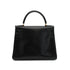 HERMES KELLY 28 RETOURNE BLACK BOX CALF HAND SHOULDER BAG 1992 CIRCLE V GOLD HARDWARE 90346657
