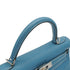 HERMES KELLY 28 RETOURNE BLUE JEAN TOGO 2006 SQUARE J PALLADIUM HARDWARE 90350580