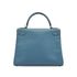 HERMES KELLY 28 RETOURNE BLUE JEAN VEAU EPSOM 2008 SQUARE L PALLADIUM HARDWARE 90341429