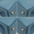 HERMES KELLY 28 RETOURNE BLUE JEAN VEAU EPSOM 2008 SQUARE L PALLADIUM HARDWARE 90341429