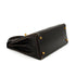 HERMES KELLY 28 RETOURNE CHOCOLAT BOXCALF HAND SHOULDER BAG 1993 CIRCLE W GOLD HARDWARE 90344349