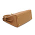 HERMES KELLY 28 RETOURNE NATUREL COUCHEVEL HAND SHOULDER BAG 1998 SQUARE B GOLD HARDWARE 90330997