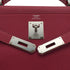HERMES KELLY 28 RETOURNE ROUGE GRENAT TOGO HAND SHOULDER BAG 2019 D STAMP PALLADIUM HARDWARE 90334140