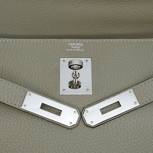 HERMES KELLY 28 RETOURNE SAUGE TAURILLON CLEMENCE HAND SHOULDER BAG 2016 X STAMP GOLD HARDWARE 90343409