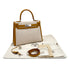 HERMES KELLY 28 SELLIER BISCUIT TOILE H VEAU SWIFT HAND SHOULDER BAG 2021 Z STAMP PALLADIUM HARDWARE 90327051