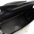 HERMES KELLY 28 SELLIER BLACK BOXCALF HAND SHOULDER BAG 1981 CIRCLE K GOLD HARDWRE 90326676
