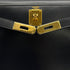 HERMES KELLY 28 SELLIER BLACK BOXCALF HAND SHOULDER BAG 1996 CIRCLE Z GOLD HARDWRE 90317720