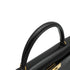 HERMES KELLY 28 SELLIER BLACK BOX CALF HAND SHOULDER BAG 1993 CIRCLE W GOLD HARDWARE 90340467