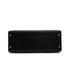 HERMES KELLY 28 SELLIER BLACK BOX CALF HAND SHOULDER BAG 1998 SQUARE B SILVER HARDWARE 90338300