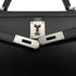 HERMES KELLY 28 SELLIER BLACK BOX CALF HAND SHOULDER BAG 2000 SQUARE D PALLADIUM HARDWARE 90334274