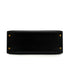 HERMES KELLY 28 SELLIER BLACK BOX CALF HAND SHOULDER BAG 2004 SQUARE H GOLD HARDWARE 90341432