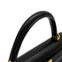 HERMES KELLY 28 SELLIER BLACK BOX CALF HAND SHOULDER BAG 2004 SQUARE H GOLD HARDWARE 90341432