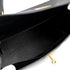 HERMES KELLY 28 SELLIER BLACK BOX CALF HAND SHOULDER BAG 2004 SQUARE H GOLD HARDWARE 90341432