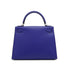 HERMES KELLY 28 SELLIER BLUE ELECTRIQUE VEAU EPSOM HAND SHOULDER BAG 2022 U STAMP MATT HARDWARE 90341835