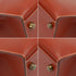 HERMES KELLY 28 SELLIER BRIQUE BOX CALF HAND SHOULDER BAG 1992 CIRCLE V GOLD HARDWARE 90335477