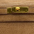 HERMES KELLY 28 SELLIER BROWN LIZARD HAND SHOULDER BAG 1995 CIRCLE Y GOLD HARDWARE 90325605
