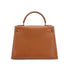 HERMES KELLY 28 SELLIER GOLD COUCHEVEL HAND SHOULDER BAG 1989 CIRCLE S GOLD HARDWARE 90340153