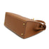 HERMES KELLY 28 SELLIER GOLD COURCHEVEL HAND SHOULDER BAG 1998 SQUARE B GOLD HARDWARE 90331393