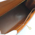 HERMES KELLY 28 SELLIER GOLD TOILE H COUCHEVEL HAND SHOULDER BAG 1994 CIRCLE X GOLD HARDWARE 90344568