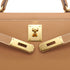 HERMES KELLY 28 SELLIER GOLD VEAU EPSOM HAND SHOULDER BAG 2005 SQUARE I GOLD HARDWARE 90341431