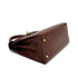 HERMES KELLY 28 SELLIER MARRON FONCE BOXCALF HAND SHOULDER BAG 1996 CIRCLE Z GOLD HARDWARE 90322170