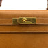 HERMES KELLY 28 SELLIER NATUREL PIGSKIN HAND SHOULDER BAG 1992 CIRCLE V GOLD HARDWARE 90318216