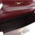 HERMES KELLY 28 SELLIER ROUGE H BOX CALF HAND BAG 1988 CIRCLE R GOLD HARDWARE 90335832