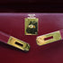 HERMES KELLY 28 SELLIER ROUGE H BOX CALF HAND SHOULDER BAG 1992 CIRCLE V GOLD HARDWARE 90335782