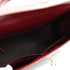 HERMES KELLY 28 SELLIER ROUGE H BOX CALF HAND SHOULDER BAG 1992 CIRCLE V GOLD HARDWARE 90335782