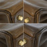 HERMES KELLY 32 VERT OLIVE BARENIA HAND SHOULDER BAG 2001 SQUARE E GOLD HARDWARE 90340170
