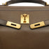 HERMES KELLY 32 VERT OLIVE BARENIA HAND SHOULDER BAG 2001 SQUARE E GOLD HARDWARE 90340170