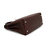 HERMES KELLY 32 HAVANE EVERGRAIN HAND SHOULDER BAG 2005 SQUARE I PALLADIUM HARDWARE 90340131