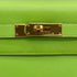 HERMES KELLY 32 RETORNE APPLE GREEN VEAU GULLIVER HAND SHOULDER BAG 2001 SQUARE E GOLD HARDWARE 90320996