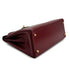 HERMES KELLY 32 RETORNE ROUGE H BOXCALF HAND BAG 1994 CIRCLE X GOLD HARDWARE 90321756
