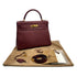 HERMES KELLY 32 RETORNE ROUGE H TOGO HAND BAG 2001 SQUARE E GOLD HARDWARE 90324279