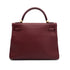 HERMES KELLY 32 RETORNE ROUGE H TOGO HAND BAG 2001 SQUARE E GOLD HARDWARE 90324279