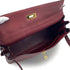 HERMES KELLY 32 RETORNE ROUGE H TOGO HAND BAG 2001 SQUARE E GOLD HARDWARE 90324279