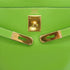HERMES KELLY 32 RETOURNE APPLE GREEN VEAU GULLIVER HAND SHOULDER BAG 1998 SQUARE B GOLD HARDWARE 90347153
