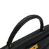 HERMES KELLY 32 RETOURNE BLACK ARDENNES HAND SHOULDER BAG 1991 CIRCLE U GOLD HARDWARE 90346647