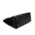 HERMES KELLY 32 RETOURNE BLACK BOX CALF HAND SHOULDER BAG 1998 SQUARE B GOLD HARDWARE 90347151