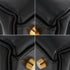 HERMES KELLY 32 RETOURNE BLACK BOX CALF HAND SHOULDER BAG 1998 SQUARE B GOLD HARDWARE 90347151