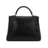 HERMES KELLY 32 RETOURNE BLACK BOX CALF HAND SHOULDER BAG 2001 SQUARE E GOLD HARDWARE 90339637